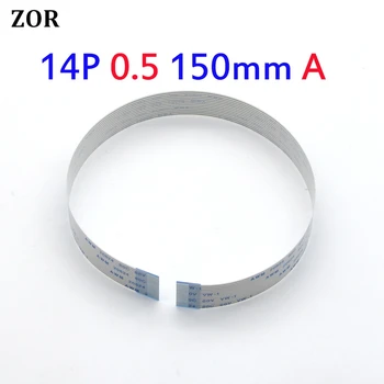 

10pcs Power Button Ribbon Cable 14pin 150mm 15cm A TYPE forward 0.5 spacing Flexible Flat Cable FFC / FPC