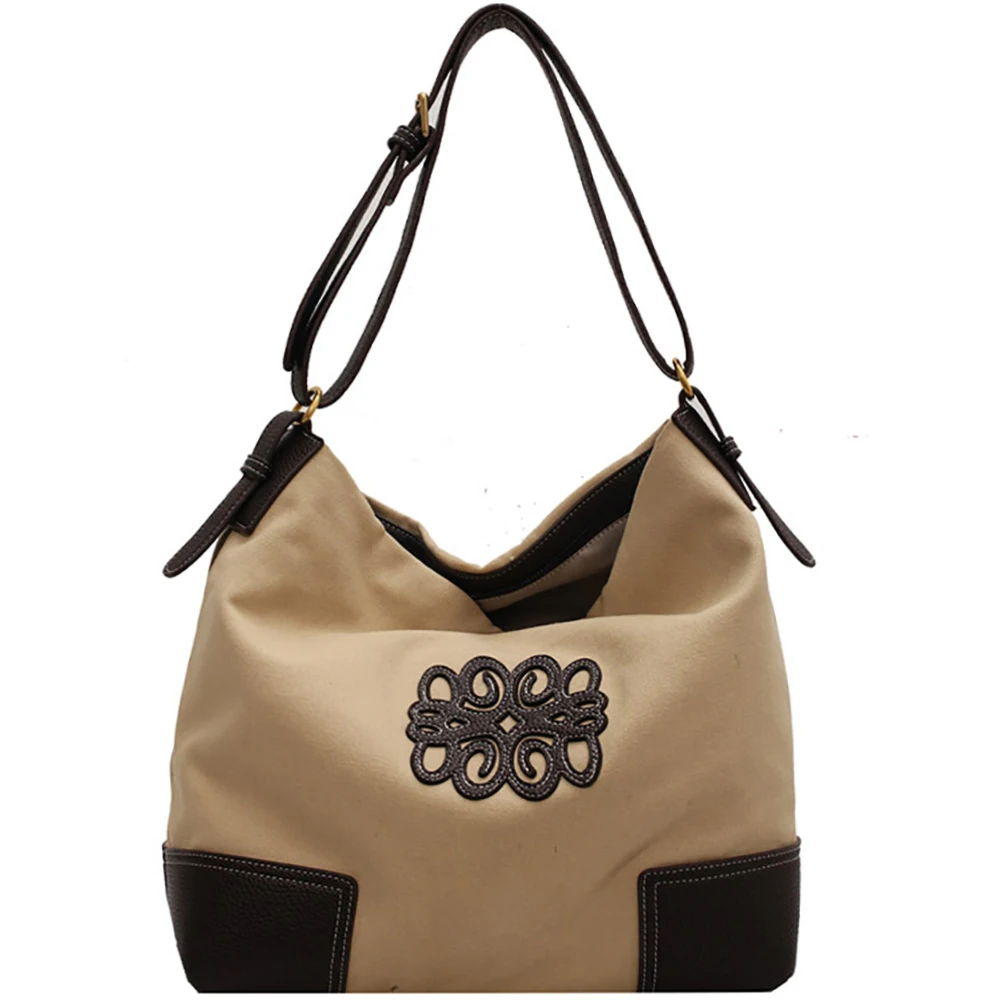 Women Casual Tote Handbags Female Fashion Canvas Shoulder Bags Large Capacity Printed Crossbody Bag For Ladies High Quality Pack