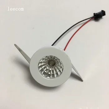 

8pcs/lot bridgelux led Mini Spot LEDCeiling Recessed Downlight Aluminium 85-277V Home Under Cabinet Lights hole size 28mm
