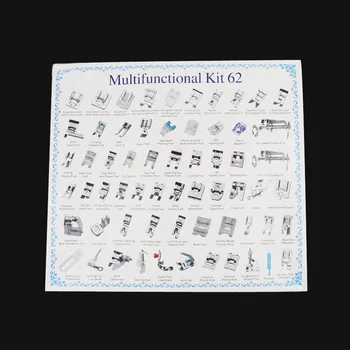 

Presser Feet Set with Manual Adapter Sewing Machine Foot Kit Compatible for Brother Babylock 2019ing