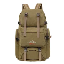 60л большая походная сумка, рюкзак для путешествий, брезентовый армейский военный рюкзак, многофункциональная сумка для багажа, для альпинизма, Мужская походная сумка Tas B216