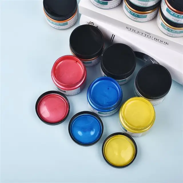 100ML METALLIC PEARL Acrylic Paint Gold Silver Resin Pigments for Epoxy  Crafts $13.23 - PicClick AU