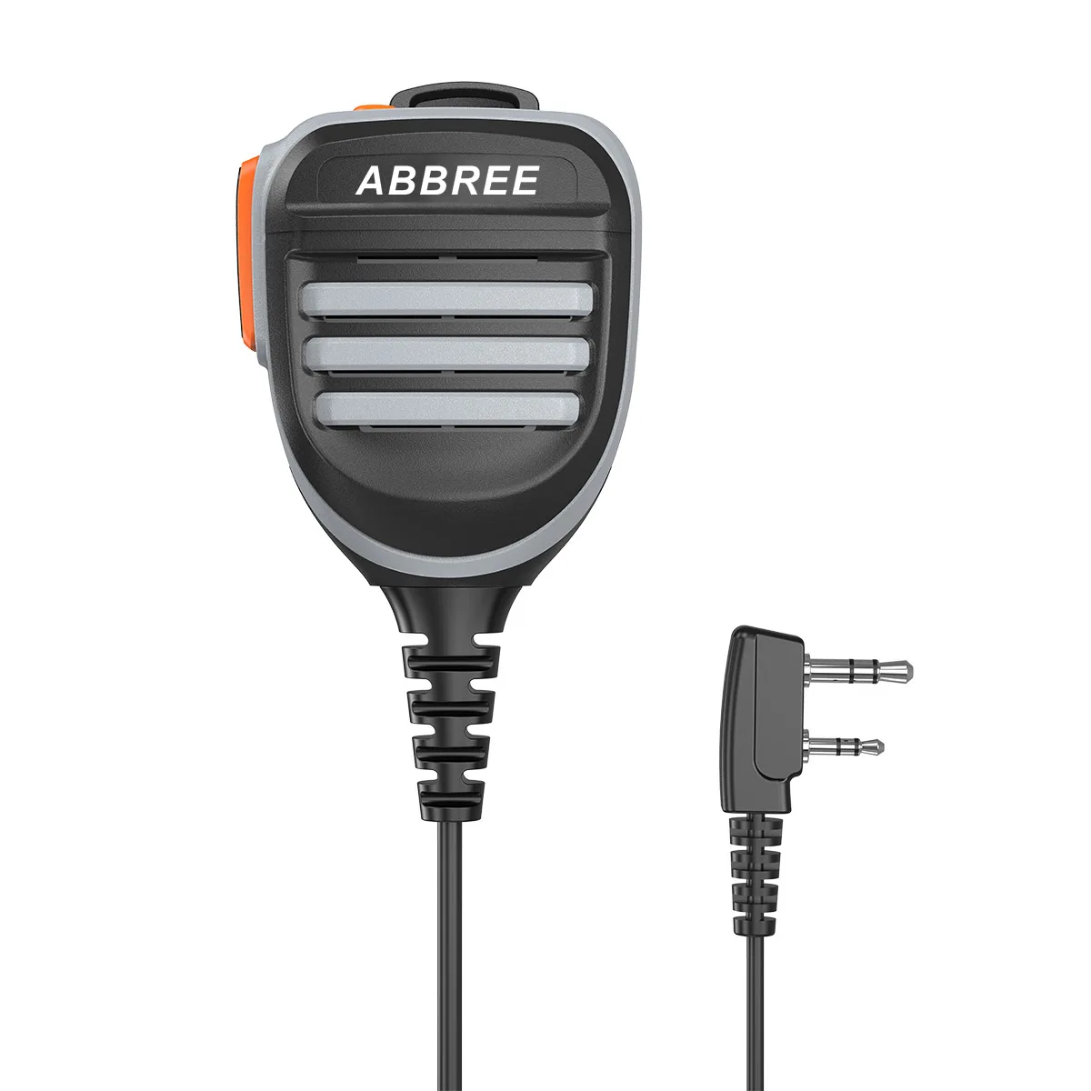 Водонепроницаемый микрофон Abbree для двухсторонней рации Kenwood TYT Baofeng AR-780 888S UV-5R Walkie