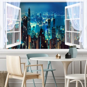 

Beautiful nightscape tapestry home decoration tapestry mattress wall decoration yoga mat Bohemia decoration