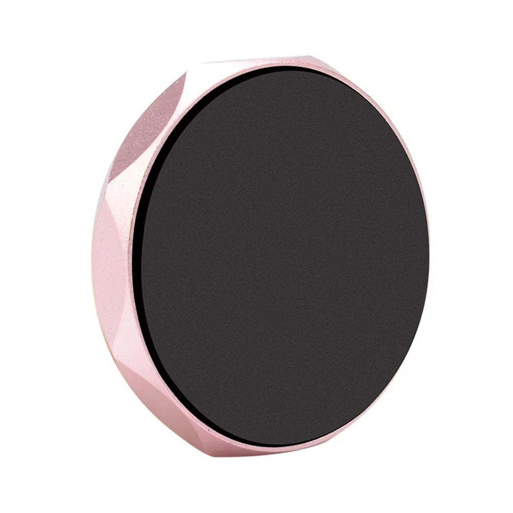 rose gold Автомобильный держатель для мобильного телефона Магнитный держатель для навигатора Универсальный мини-держатель, алюминиевый сплав LFX-ING - Цвет: rose gold