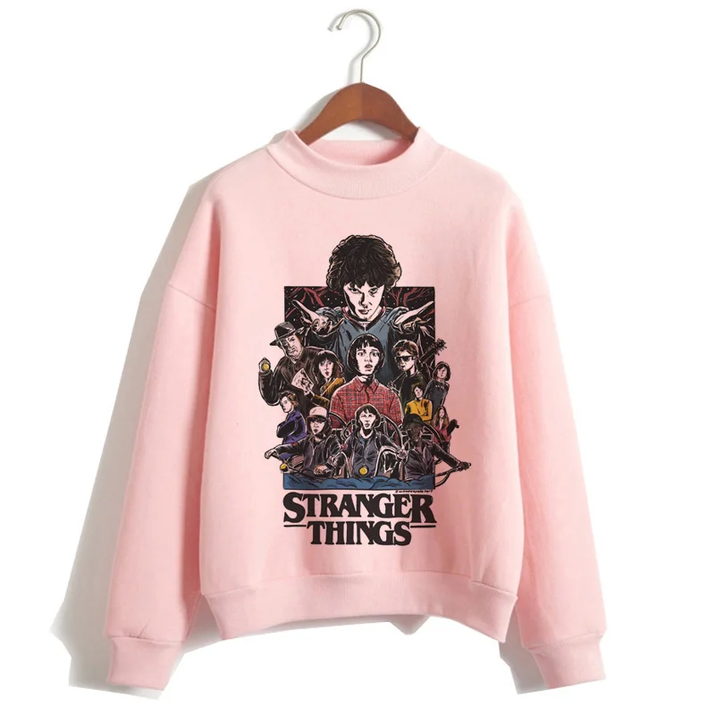 Странные вещи толстовки для женщин веселое Harajuku Мультфильм Eleven Friends хип хоп женские свитшоты Don't Lies 90s Толстовка - Цвет: 11191