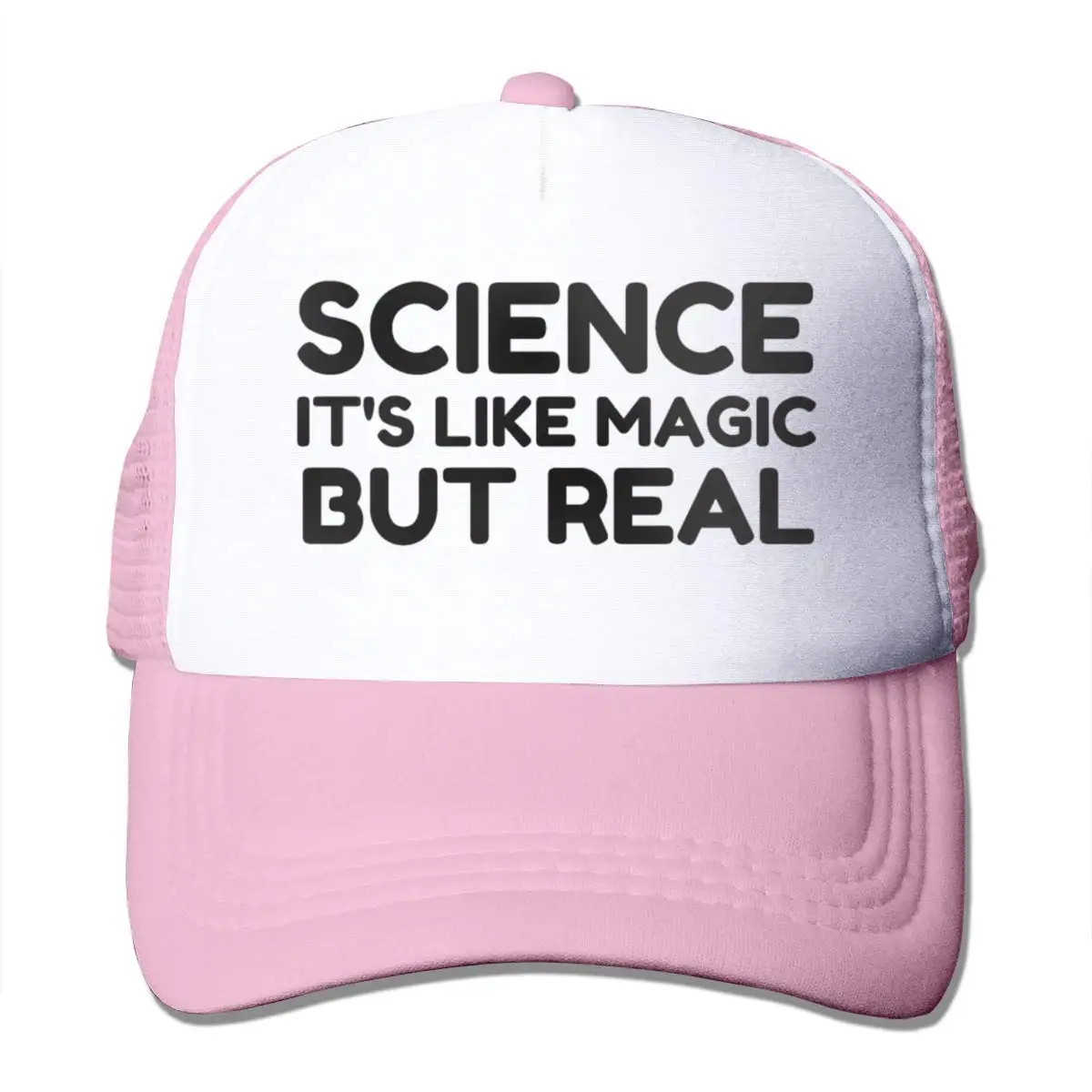 Science It's Like Magic But Real Mesh бейсболки унисекс В Стиле Дальнобойщика розовые шапки