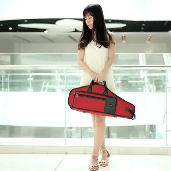 

1680D Water-resistant&Durable Oxford Cloth Sax Soft Bag Adjustable Shoulder Strap for Alto Saxophone electronic blowpipe Case