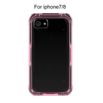 

New Waterproof Smartphone Case Soft Silicone Full Protective Case Cover for Apple series for iPhone X 5S SE 6 6s 7 8 plus cases