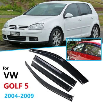 baratas Janela Do Carro Viseira Guarda Chuva Para Volkswagen Vw Golf 5 Mk5 2004-2009 1k 2005 2006 2007 2008 Toldos Abrigos Acessórios Do Carro