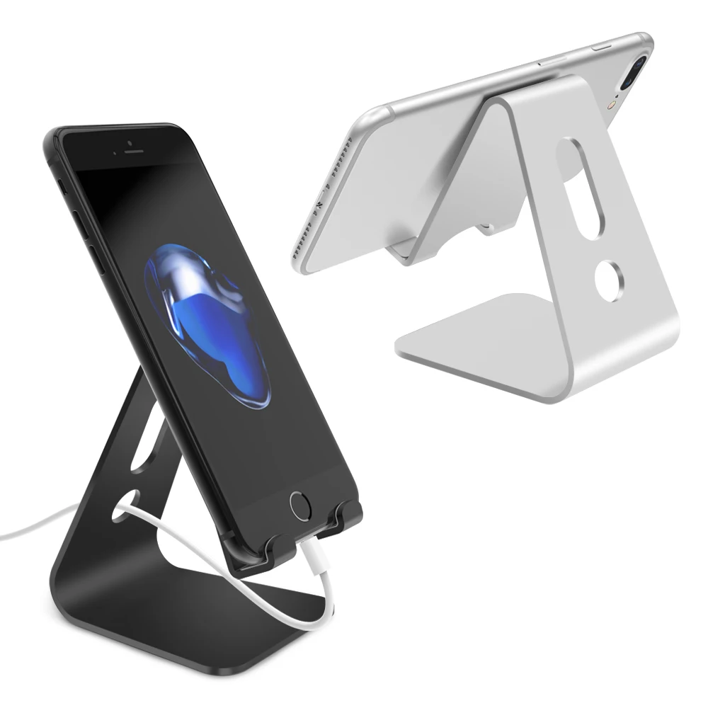 CCTHiedra Universal Aluminium Alloy Desk Holder Mobile Phone For Charging Stand Cradle Mount IPAD tablet Support Most Holders | Мобильные