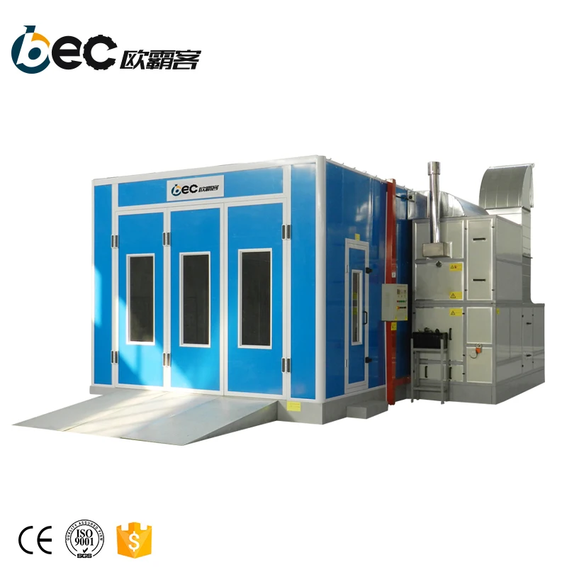 OBC E5 CE approved semi down draft spray booth/paint bus/electric