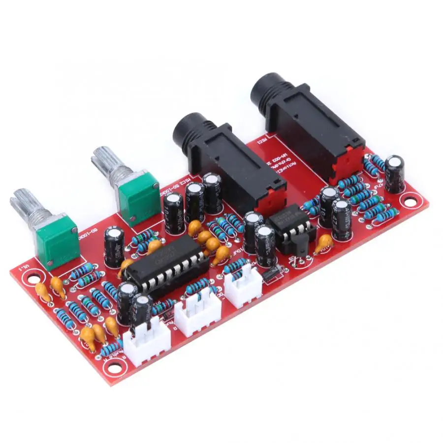 Усилитель реверберации PT2399 караоке микрофон DC12V-24V плата, усилитель