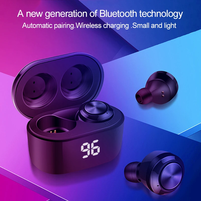 A6 TWS Bluetooth Earphone 5 0 Noise Cancelling Headset With Mic Handsfree Earbuds For Xiaomi Redmi Airdots Wireless Earbud