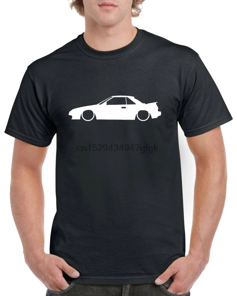 Toyota MR2 Mk1 AW11 логотип 100% хлопок футболка с круглым вырезом|Футболки| |