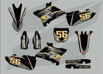 

GRAPHICS & BACKGROUNDS DECALS STICKERS For YAMAHA YZ125 YZ250 125 YZ 2002 2003 2004 2005 2006 2007-2010 2010 2011 2012 2013 2014