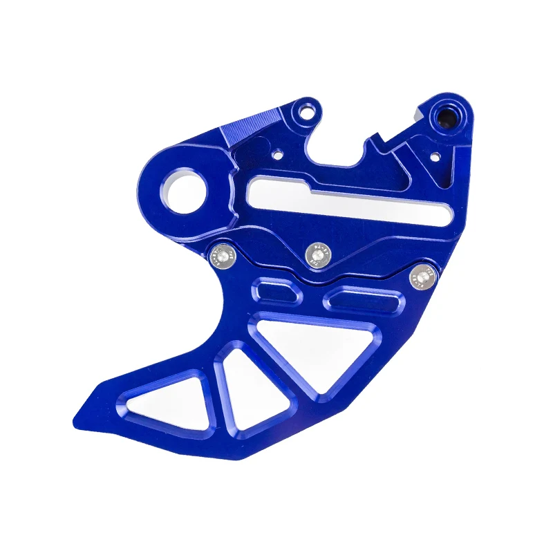Защита заднего тормозного диска для Husqvarna TC FC 125 250 350 450 FE TE FX 150 300 поддержка тормозного суппорта - Цвет: Синий