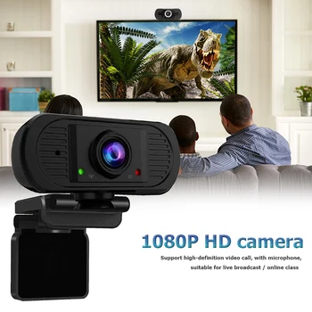 

Webcam HD Video Camera with Built-in HD Microphone 1920 x 1080p Widescreen Video Calling and Recording for Desktop or Laptop