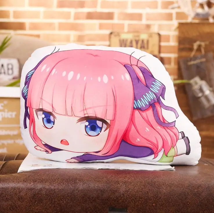Аниме Go-Toubun no Hanayome quintнезаменимые плюшевые игрушки, плюшевая подушка 35-45 см#854 для детей, мальчиков, детский подарок на день рождения