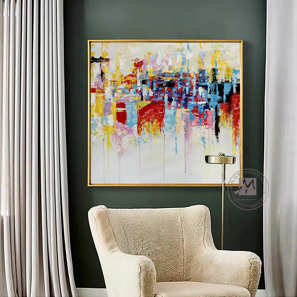 Günstig Vintage moderne kunstwerk ölgemälde auf leinwand handmade NICHT bild home deco cuadros decoracion dormitorio wohnzimmer