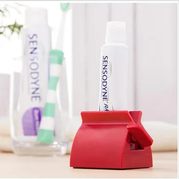 

Toothpaste Device Multifunctional Toothpaste Dispenser Facial Cleanser Squeezer Clips Manual Lazy Toothpaste Tube Squeezer Press