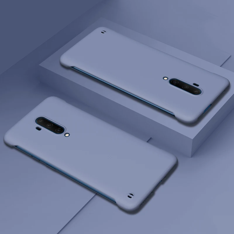 

Frameless Case For Oneplus 7T Pro 7 Pro 6T Case Ultra-thin Matte PC Shockproof Back Cover For One plus 7 Oneplus 7Pro 7 Pro Case