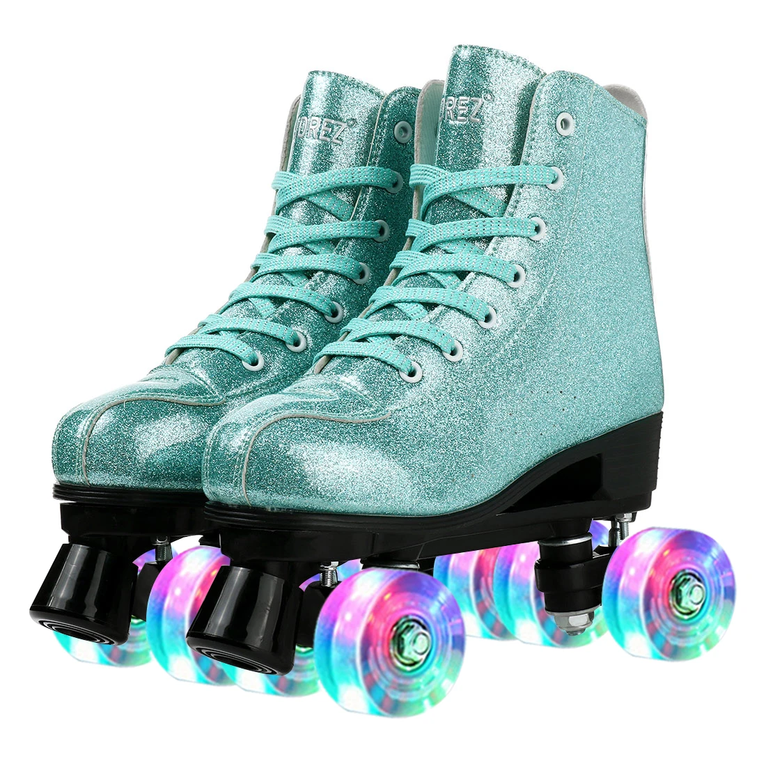 Patin Femme Roller Skates For Women, Four-Wheel Roller Skates PU