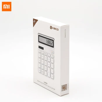 

Original Xiaomi LEMO Desktop Calculator For Office Finance Business Photoelectric Dual Dive 12 Number Display Automatic Shutdown