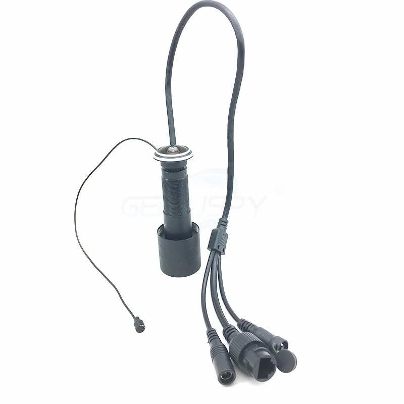 H.265 Sony IMX307 1080P P2P Onvif камера с отверстием для глазка двери аудио IP камерой