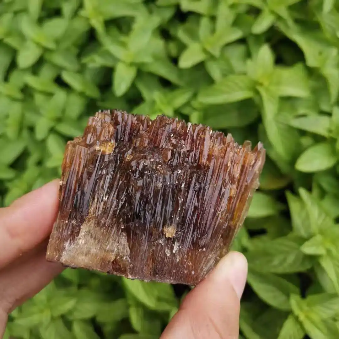 Natural Raw Amber Calcite crystal cluster Rough Minerals Specimen for Reiki Healing | Дом и сад