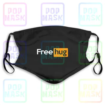 

Dust Mask with Filter Free Hug Funny Washable Reusable Mask