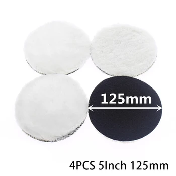 

Tool Polishing Angle Pads Grinder White Set Soft 5'' Accessories Inch 125mm