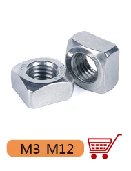 /25X M3 M4 M5 M6 M8 M10 M12 High Quality Stainless Steel Hexagon Hex Head Serrated Spinlock Flange Nut Locknut Lock Nut DIN6923