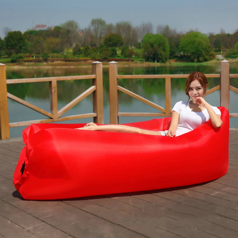 

Lazy Couch Fast Light Inflatable Camping Cushion Portable Sofa Sleeping Bag