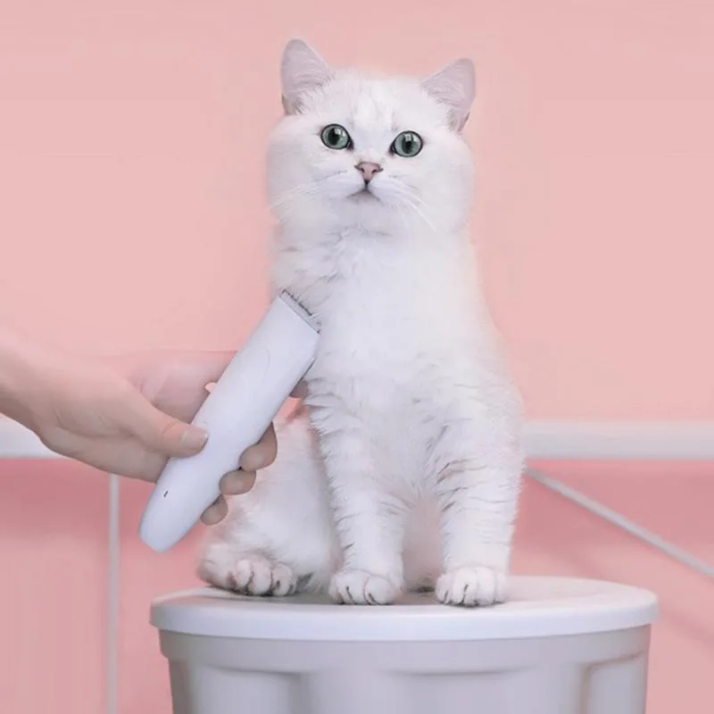 Xiaomi Mijia Pawbby Бритва для домашних животных 2000 мАч перезаряжаемая моющаяся безопасная собака расчески для котов Груминг низкая вибрация низкий уровень шума товары для домашних животных