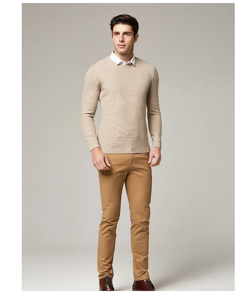 Поддельный мужской свитер из двух частей поддельная рубашка с отложным воротником мужской тонкий пуловер мужской теплый свитер размера плюс 54