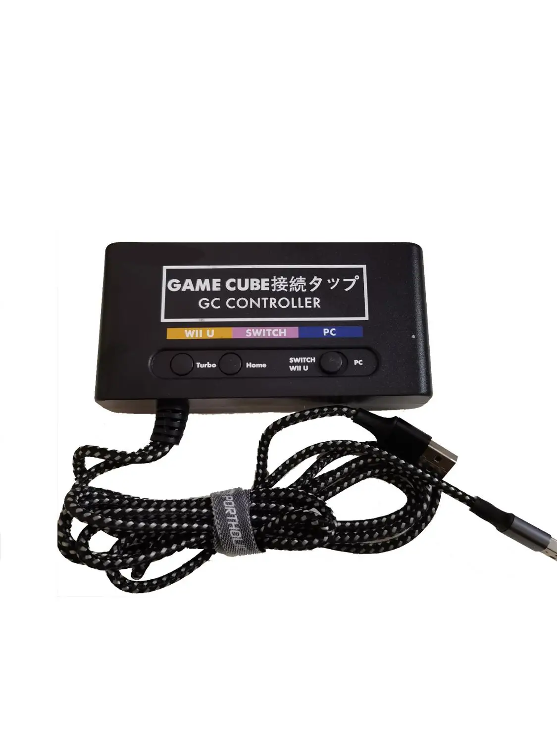KEBIDU USB адаптер конвертер 4 порта для wii-U PC переключатель конвертер для PC игры аксессуар для контроллеры для GameCube - Цвет: As shown