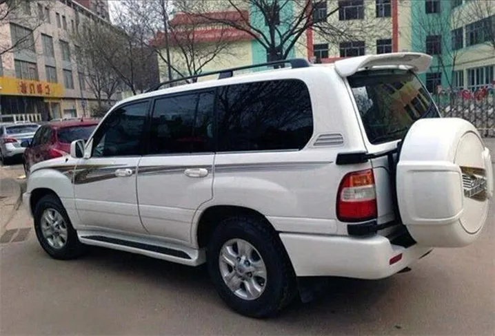 Спойлер для Land Cruiser FJ90 2002 2005 спойлер из АБС пластика Toyota FJ100 заднее крыло
