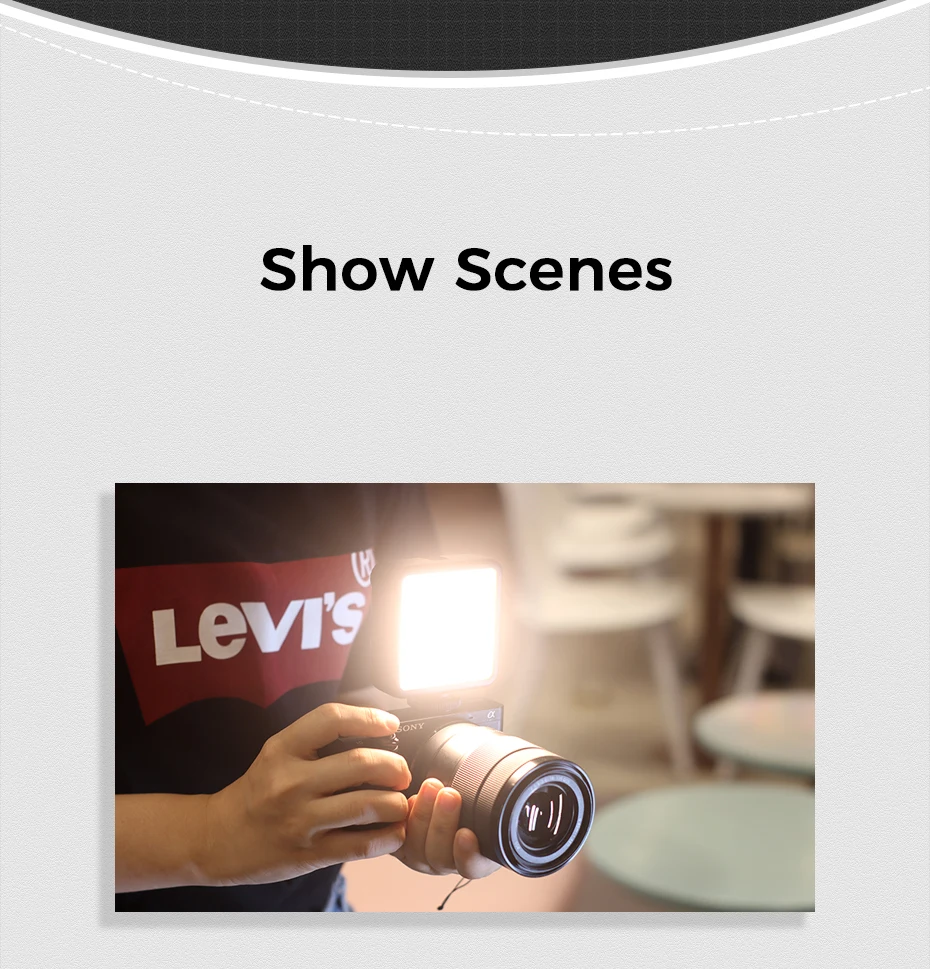Ulanzi VL81 VL200 3200k-5600K Dimmable Mini LED Video Light for Smartphone SLR