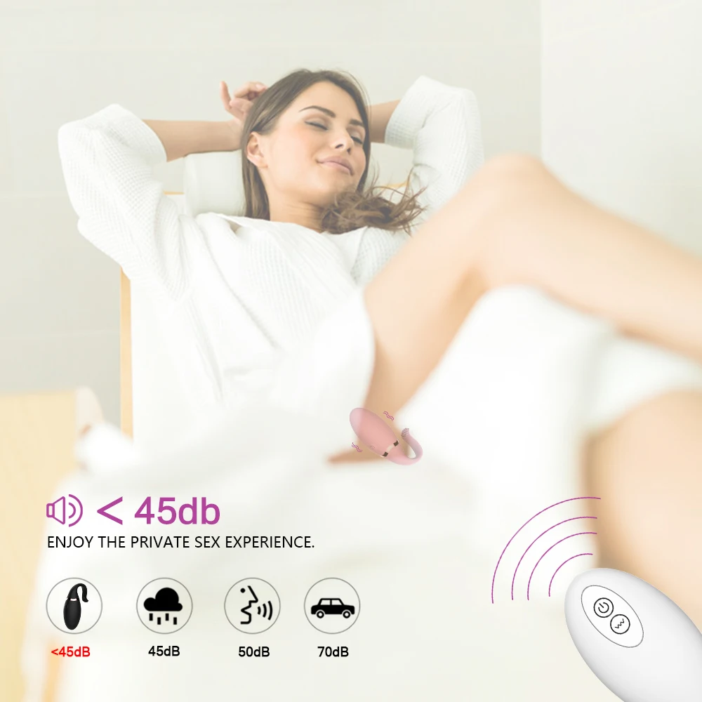 Vibrating Egg Vagina Balls G Spot Wearable Dildo Vibrator Clitoris Stimulator Kegel Ball Exercise Vagina Adult Sex Toy for Women