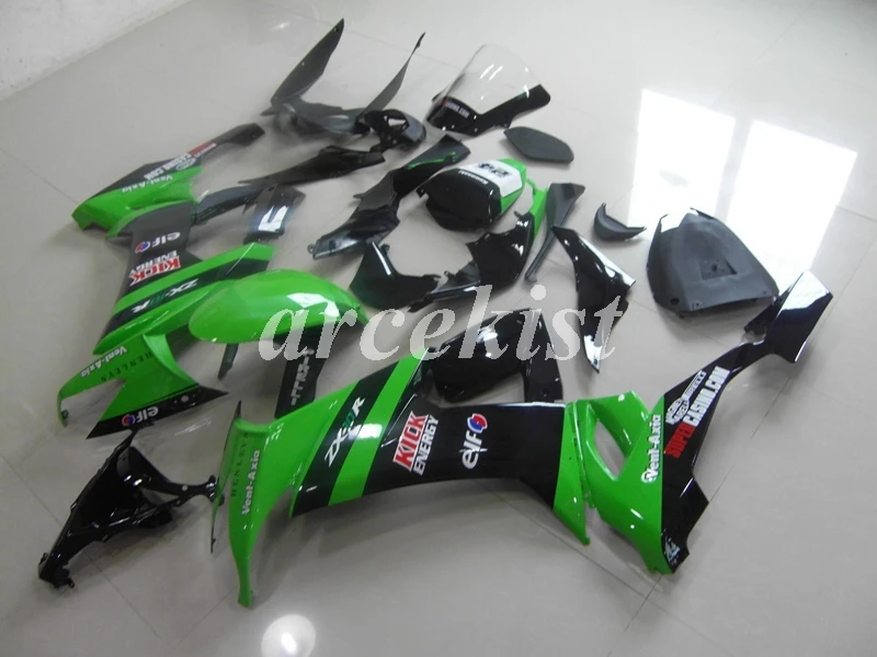 4 подарки ABS мотоцикл обтекатели комплект подходит для kawasaki Ninja ZX-10R ZX10R 2008 2009 2010 10R 08 09 10 кузов крутой