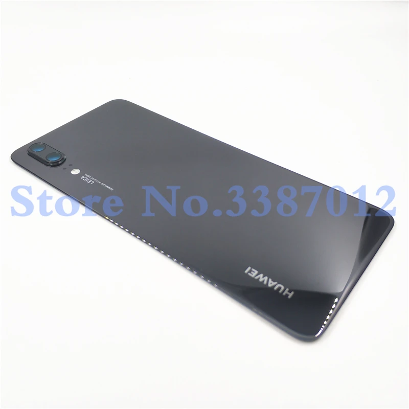 Для huawei P20 задняя Батарея крышка дверца батарейного Корпус задняя Стекло объектив Запасные части EML-TL00 EML-L29 EML-L09 EML-L22