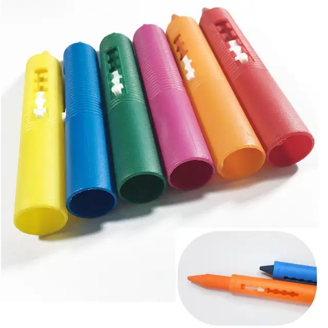 6Pcs/Set Baby Bathroom Crayons Washed Color Creative Colored Graffiti Pen for Kids Painting Drawing Supplies Shower Bath Toys 4
