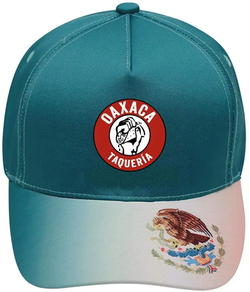 Бейсбольная кепка с логотипом Oaxaca, бейсбольная Кепка Для Взрослых на открытом воздухе, кепка для папы, регулируемая бейсболка зеленого цвета