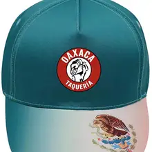 Бейсбольная кепка с логотипом Oaxaca, бейсбольная Кепка Для Взрослых на открытом воздухе, кепка для папы, регулируемая бейсболка зеленого цвета