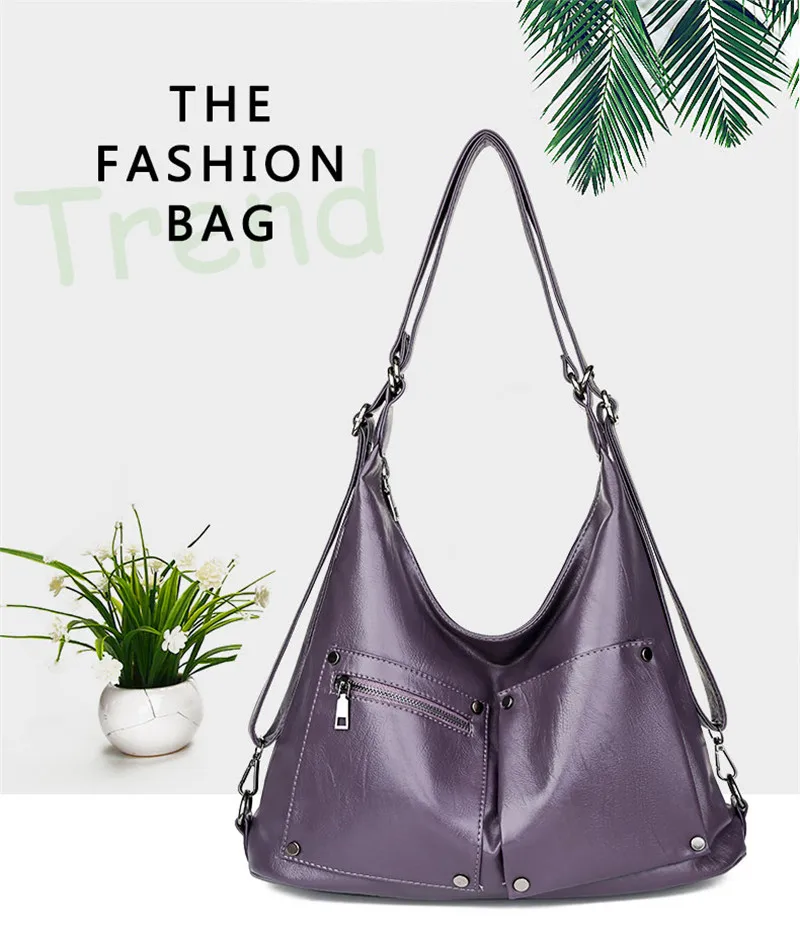 3 в 1 роскошная дизайнерская кожа рюкзаки женские путешествия сумки на плечо многофункциональные школьные сумки для девочек-подростков сумка через плечо