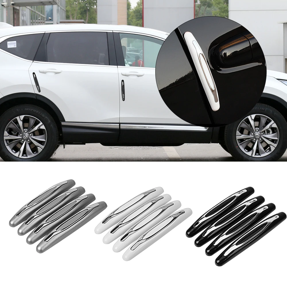 

4 Pcs/pack Car Door Anti-Collision Strip Protector Edge Trim Guard Styling Moulding Anti-Scratch Sticker