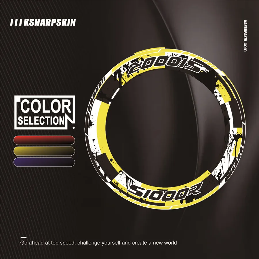 4 X толстый край внешнего колеса наклейка полоса Светоотражающая s подходит для BMW