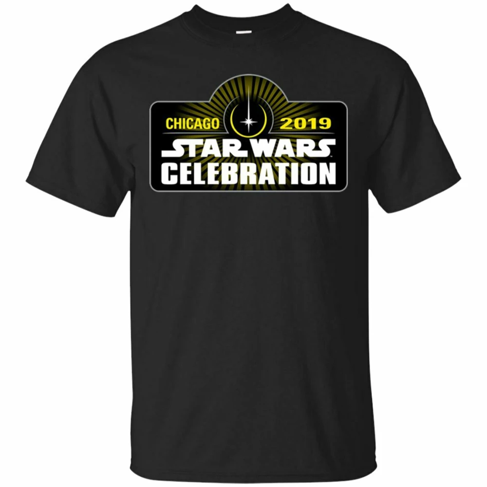 Chicago новинка 2019 Звездные войны Ix футболка с логотипом Celebartion черная темно-синяя