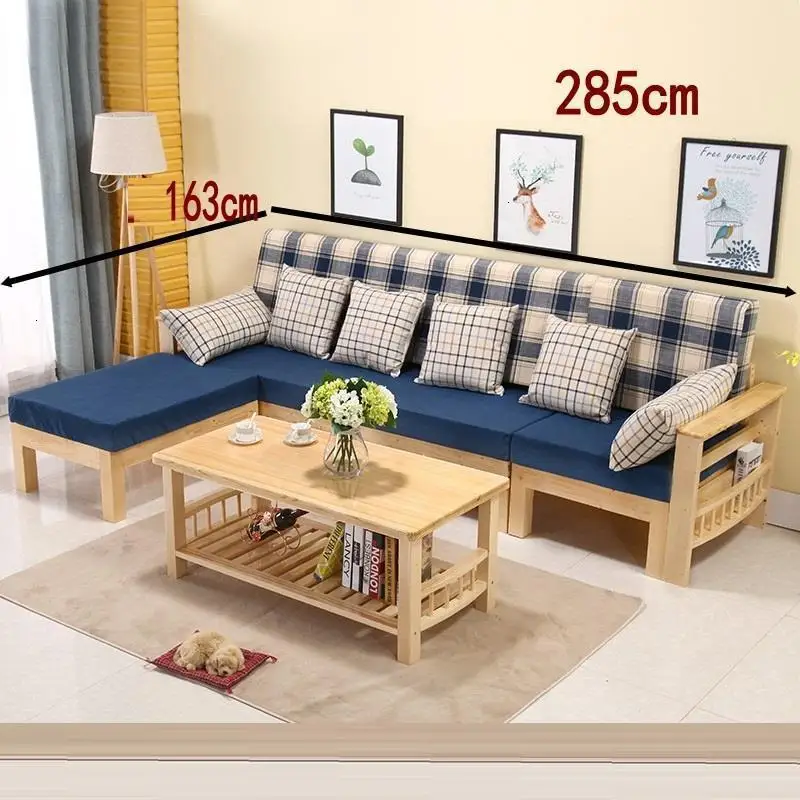 Para Koltuk Takimi Divano Letto Sillon Couche для Meubel Деревянный Ретро набор мебели для гостиной De Sala Mueble диван-кровать - Цвет: Number 4